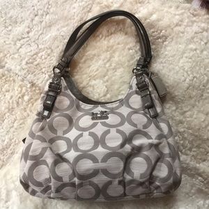Like new coach signature tote